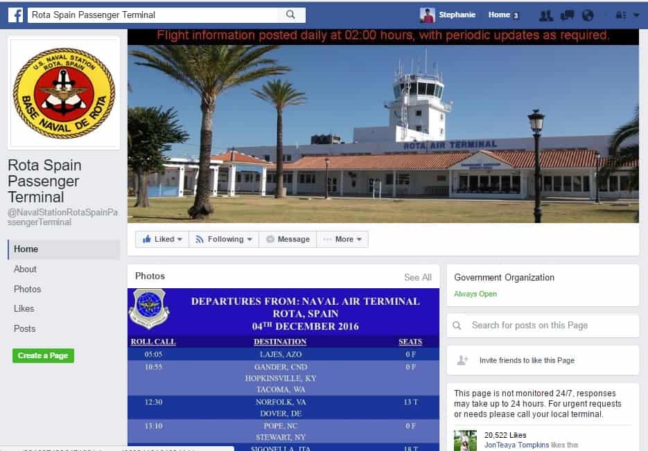 norfolk mac terminal flight schedule