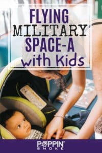 Link to Pinterest: Flying Military Space-A With Kids