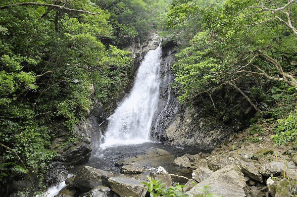 Things to do in Okinawa - Hiji Falls - Poppin' Smoke