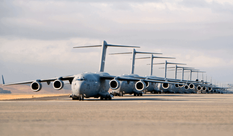 Travis AFB Space-A aircraft